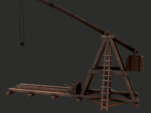 Trebuchet 3D Model