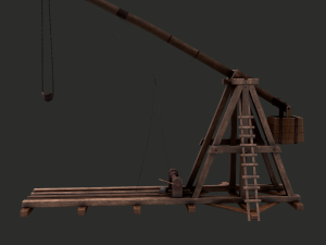 Trebuchet 3D Model