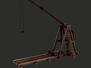Trebuchet 3D Model