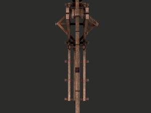 Trebuchet 3D Model