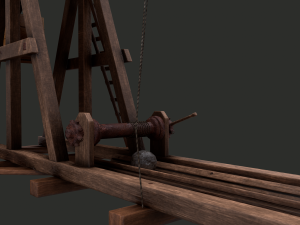 Trebuchet 3D Model