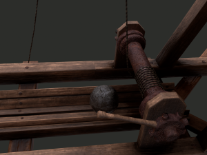 Trebuchet 3D Model