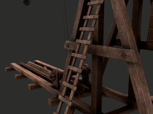 Trebuchet 3D Model