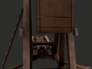 Trebuchet 3D Model