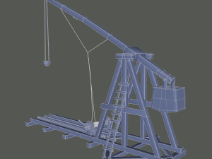 Trebuchet 3D Model