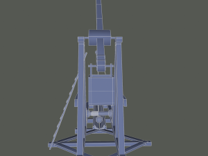 Trebuchet 3D Model