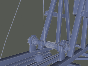 Trebuchet 3D Model