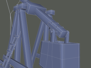 Trebuchet 3D Model