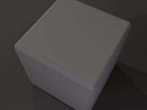 Multi-colors emissive dice package low-poly 3D Model