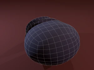 P&atilde;o fatiado Modelo 3D