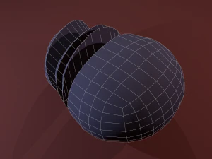 P&atilde;o fatiado Modelo 3D