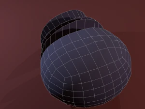P&atilde;o fatiado Modelo 3D
