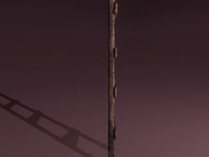 Old dirty ladder 3D Model