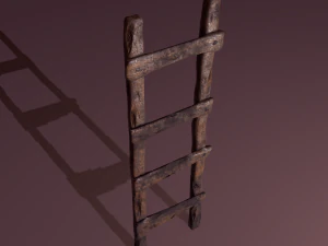 Old dirty ladder 3D Model
