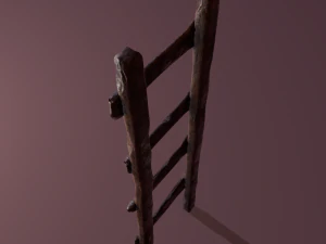 Old dirty ladder 3D Model