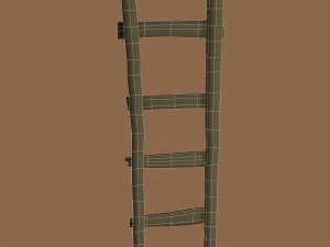 Old dirty ladder 3D Model