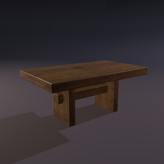 Stool Model 3D .c4d .max .obj .3ds .fbx .stl .blend 