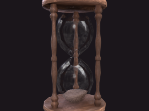 Hour glass 3D Model