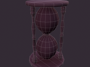 Hour glass 3D-Modell
