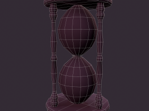Hour glass 3D-Modell