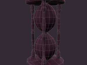 Hour glass 3D-Modell