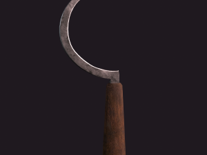 Bloody sickle 3D Model