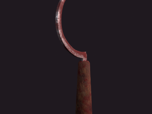Bloody sickle 3D Model