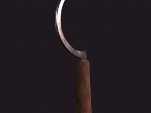 Bloody sickle 3D Model