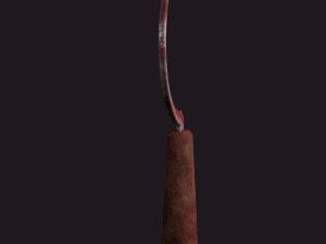 Bloody sickle 3D Model
