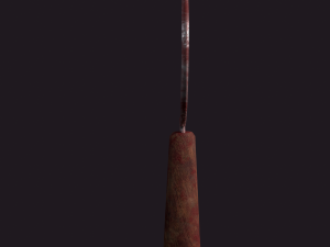 Bloody sickle 3D Model