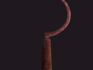 Bloody sickle 3D Model