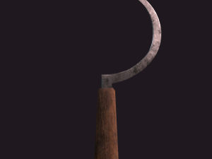 Bloody sickle 3D Model