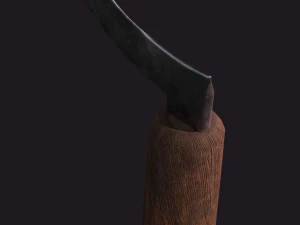 Bloody sickle 3D Model