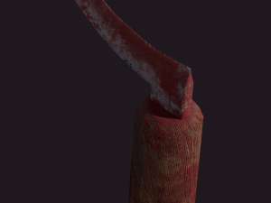 Bloody sickle 3D Model