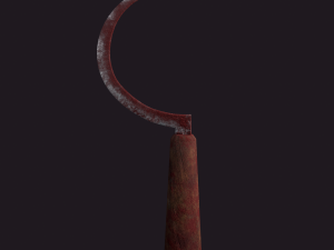 Bloody sickle 3D Model