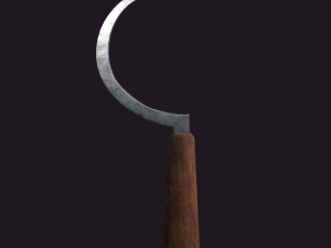 Bloody sickle 3D Model
