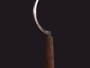 Bloody sickle 3D Model