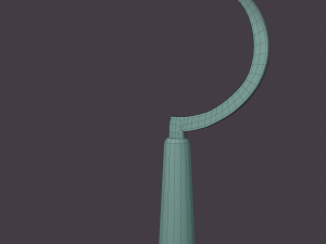 Bloody sickle 3D Model