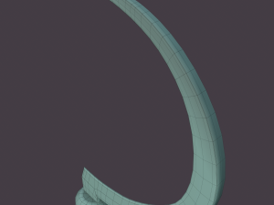 Bloody sickle 3D Model