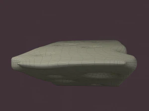 Holed cheese 3D Model