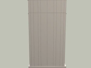 old dusty bookshelf 3D Model