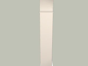 old dusty bookshelf 3D Model