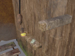 Medieval shower 3D Model