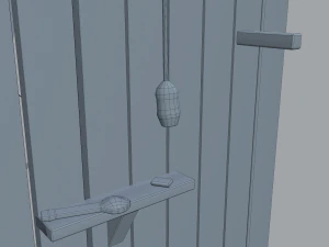 Medieval shower 3D Model