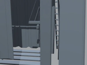 Medieval shower 3D Model