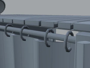 Medieval shower 3D Model