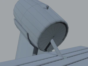 Medieval shower 3D Model