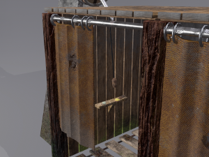 Medieval shower 3D Модель