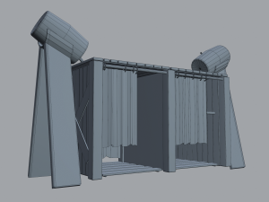 Medieval shower 3D Модель