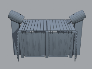 Medieval shower 3D Модель